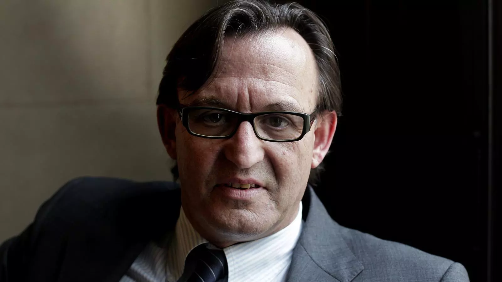 Josep Maria Vila d'Abadal, dimecres en un dels racons del Saló dels Passos Perduts del Parlament de Catalunya.