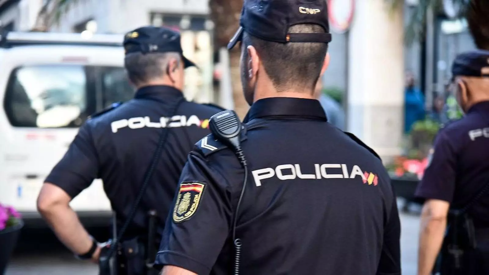 Un Policia Nacional en una fotografia d'arxiu.