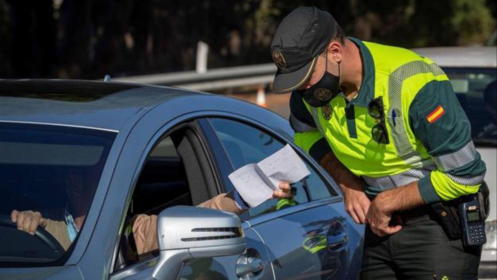 Un control de la Guàrdia Civil.