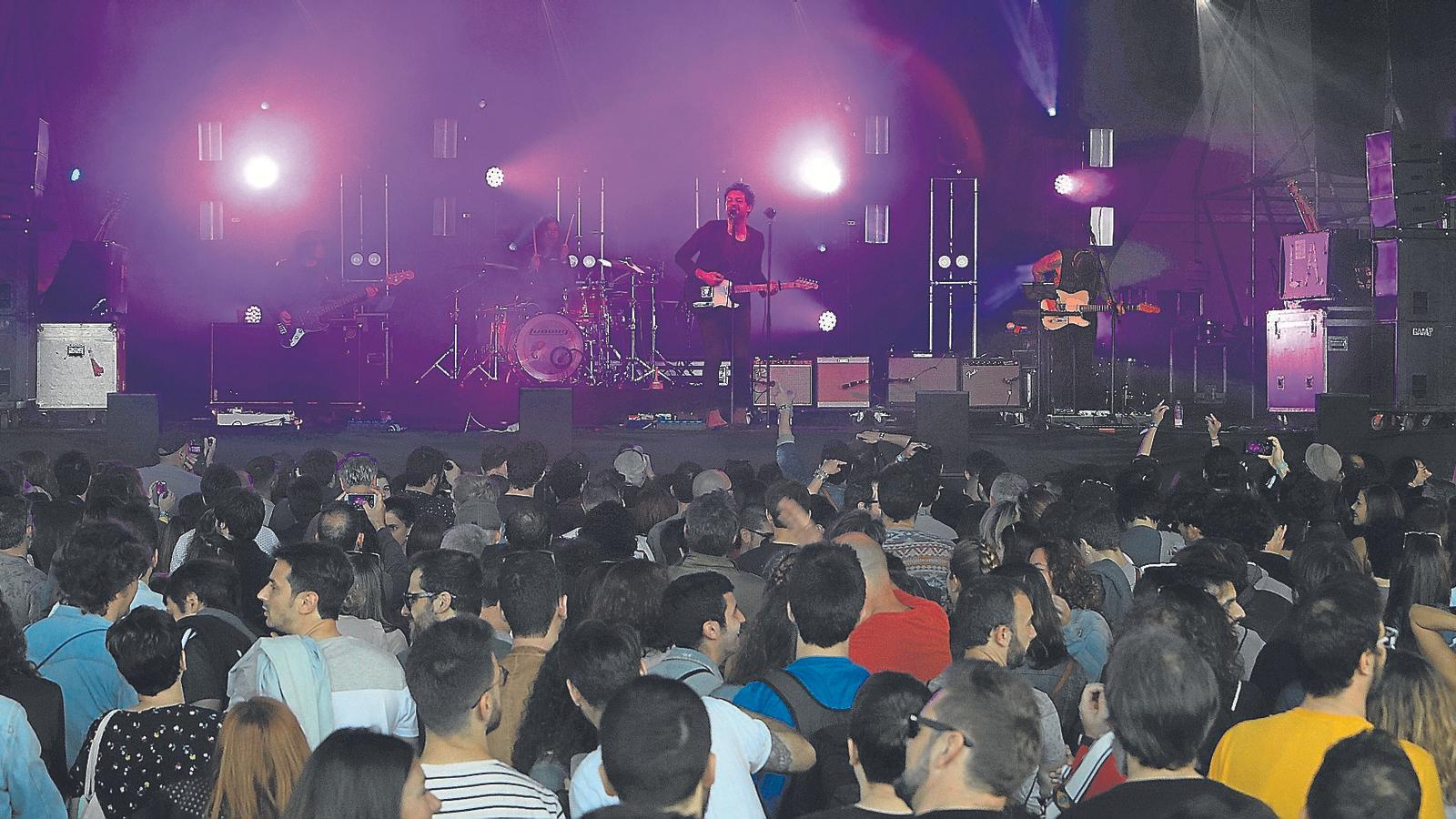 Un moment del concert d’L.A. en el Mallorca Live Festival l’any 2018.