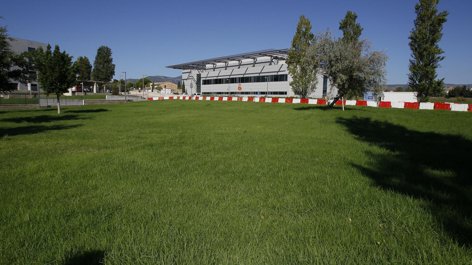 Futura zona d'aparcament de l'Hospital Son Espases