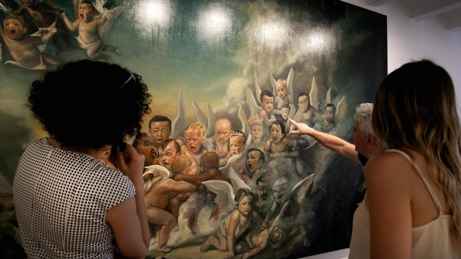 'The Death of Eros' by Ilma Gore at the Imaginart gallery