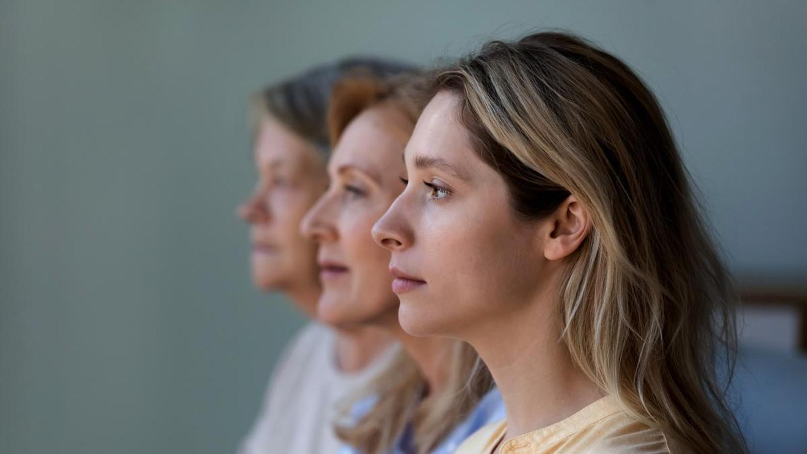 Tres generaciones de madres