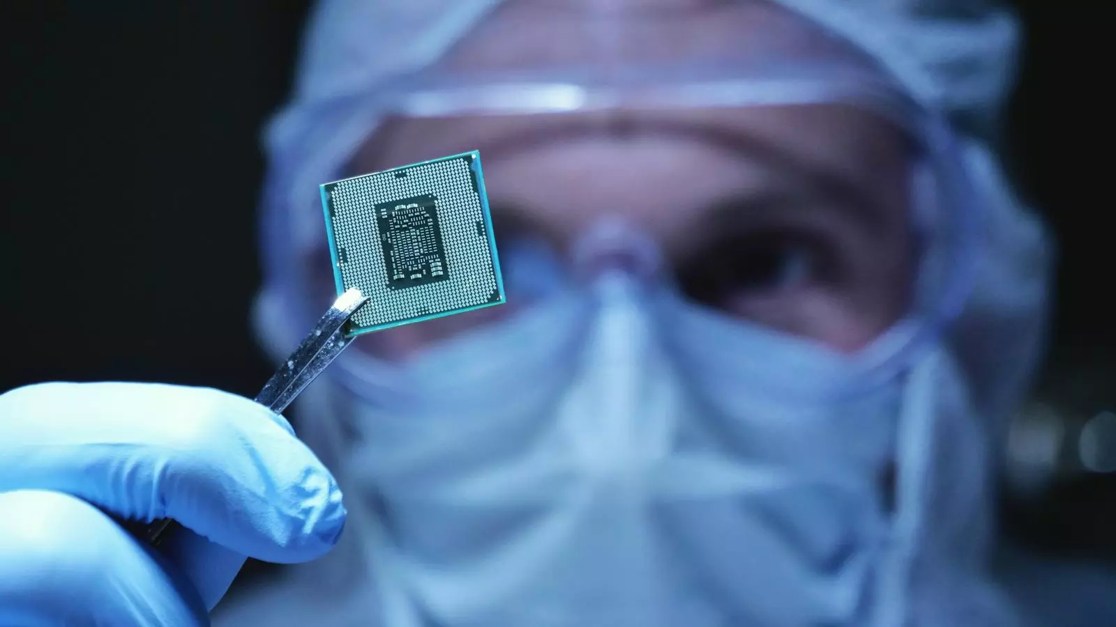 Una imatge d'una empresa de microxips en una imatge d'arxiu
