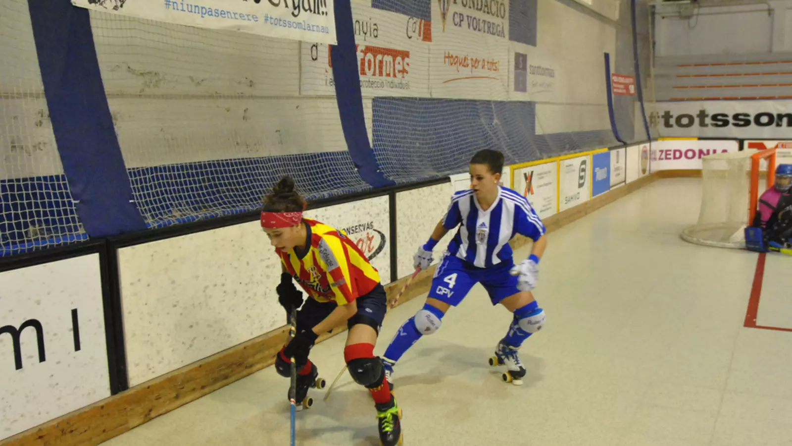 El derbi Voltregà-Manlleu de la lliga femenina d'hoquei