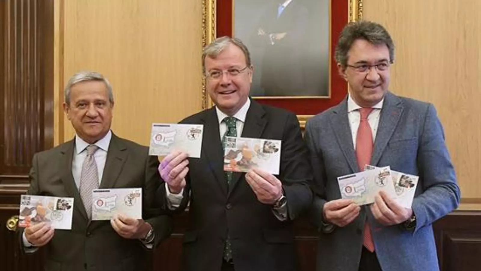 La presentació del segell/ EFE