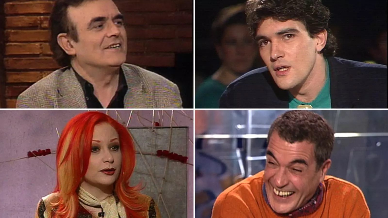 Terenci Moix, Antonio Banderas, Alaska i Pepe Rubianes són algunes de les moltes cares que podrem veure al programa