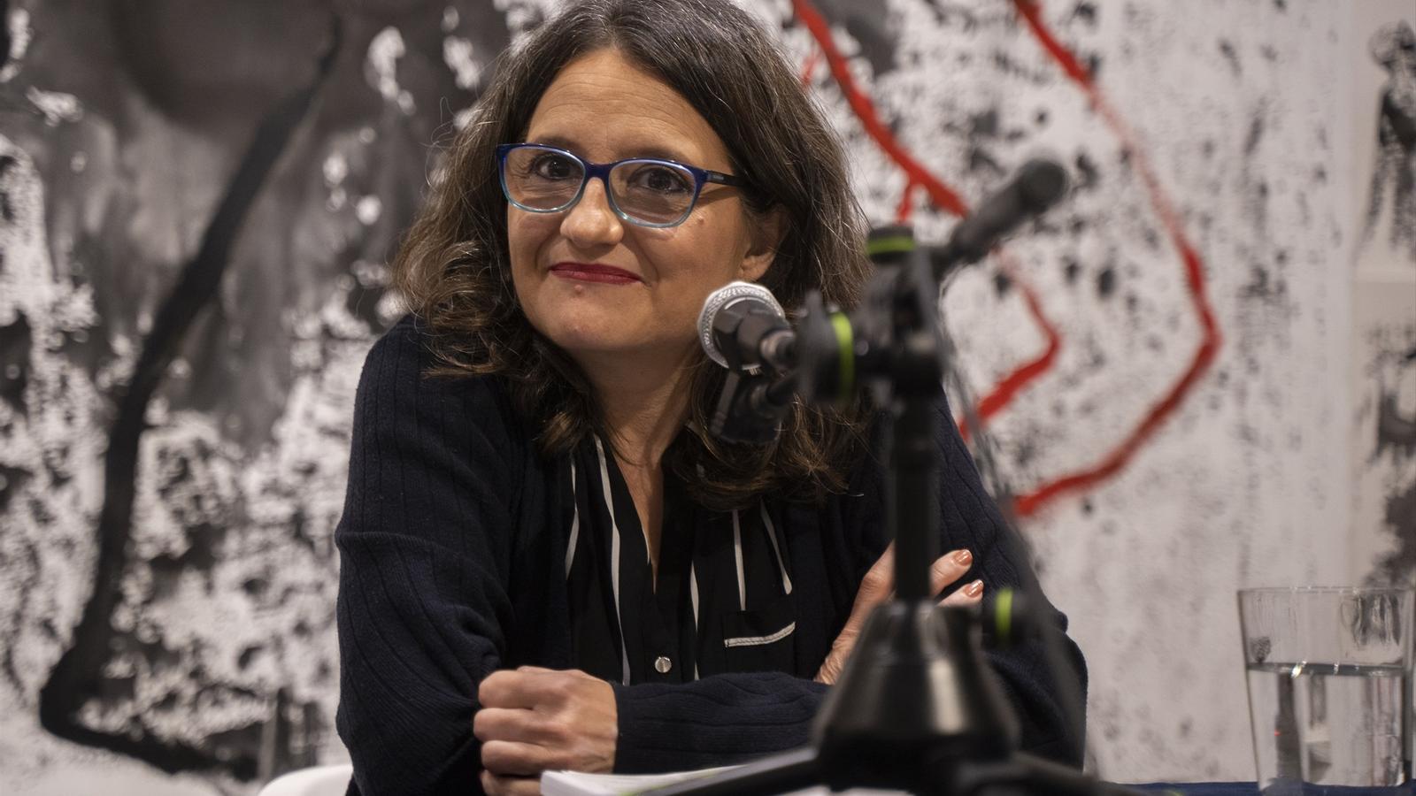 Former vice president and spokesperson for the Valencian government, Mónica Oltra, in a file photo.