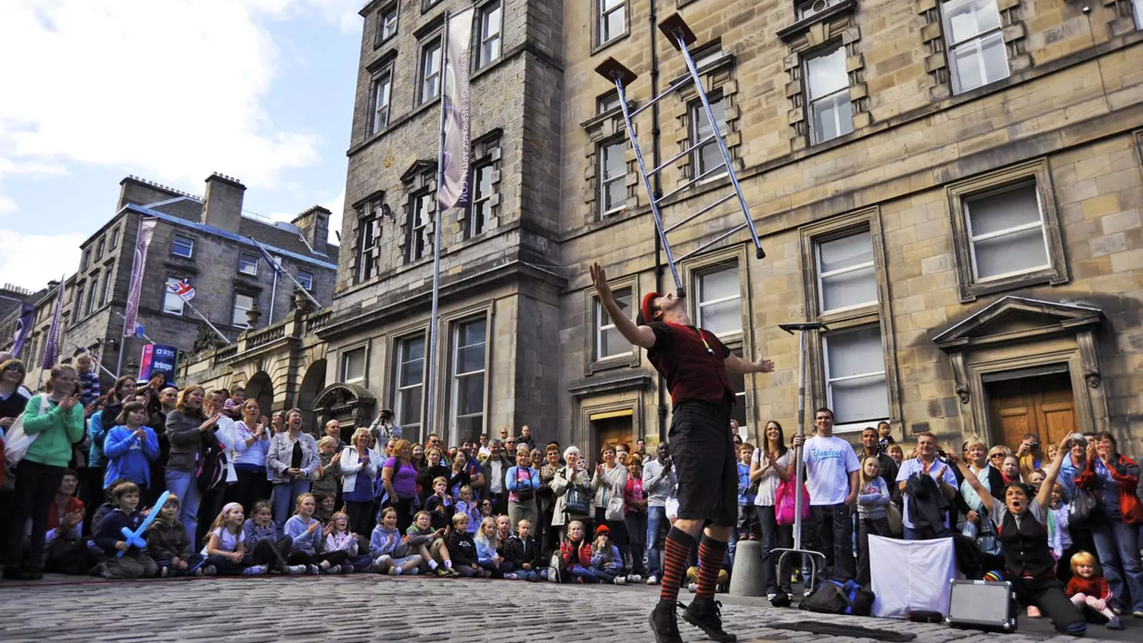 Una de les actuacions al Festival Fringe d'Edimburg