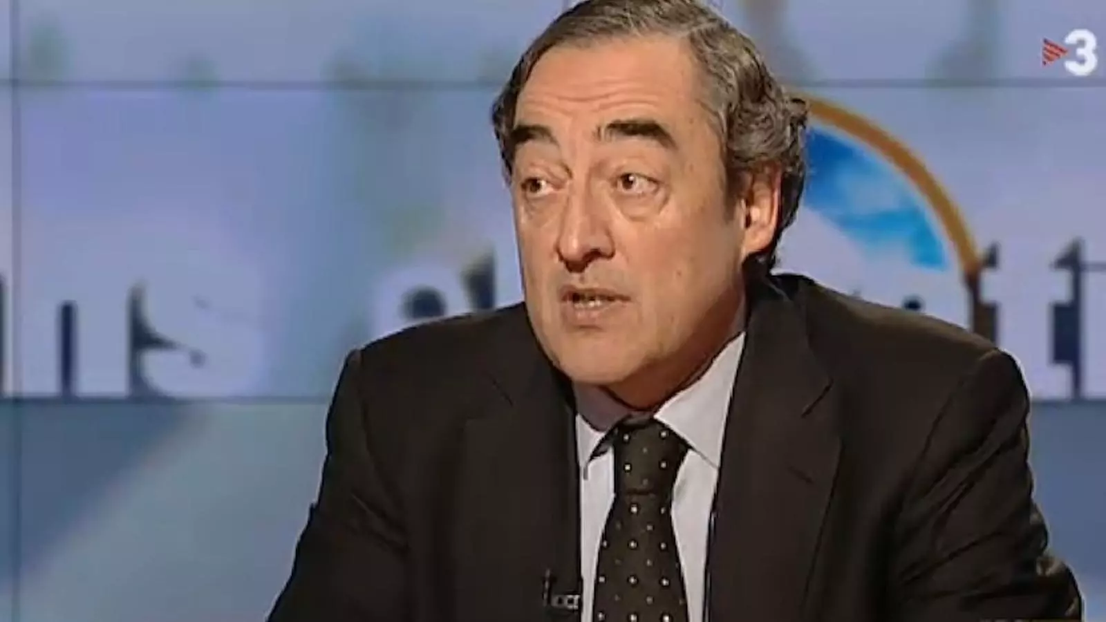 Joan Rosell, president de la patronal espanyola CEOE, a 'Els Matins' de Tv3