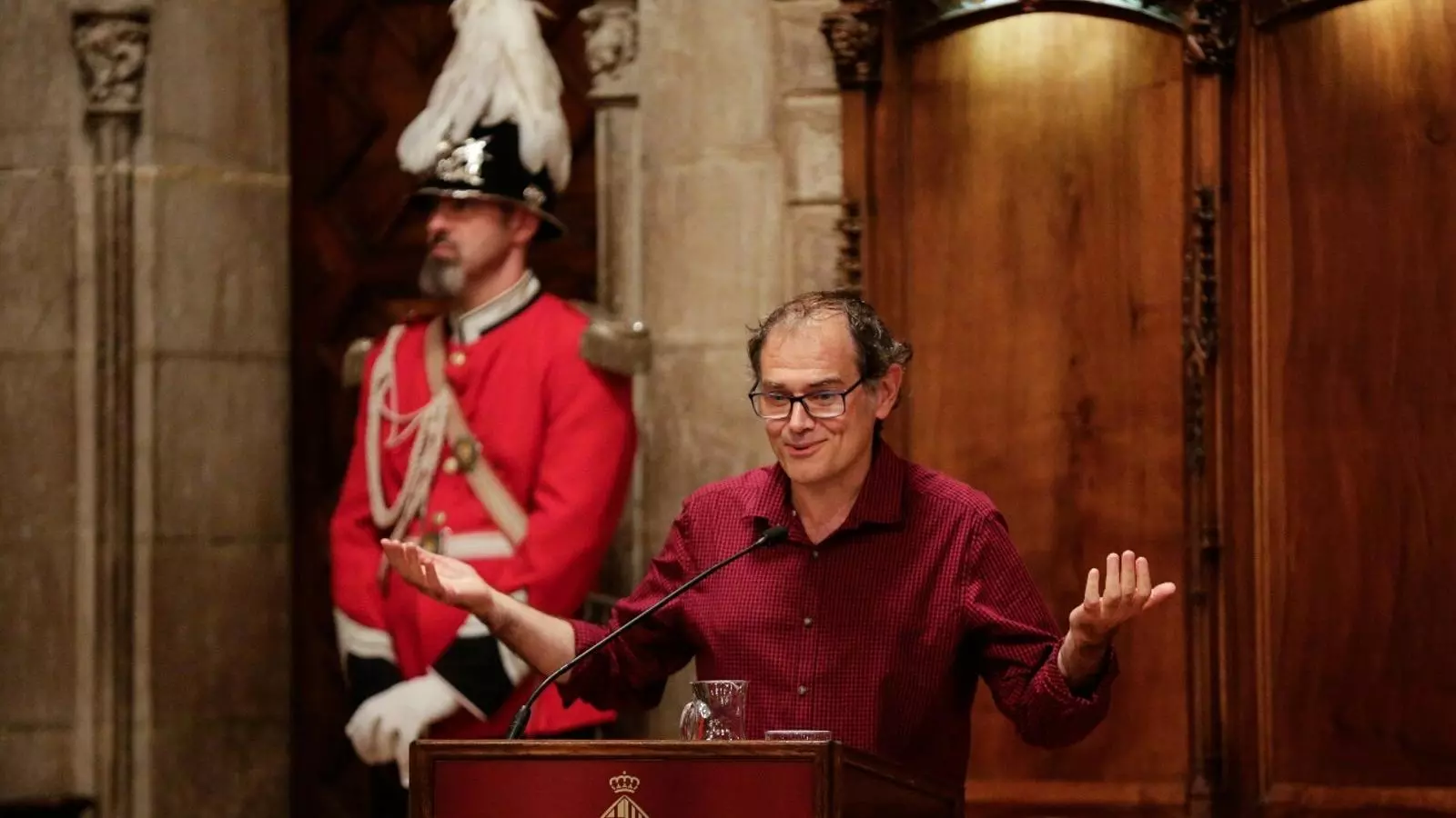 Andújar, durant el pregó