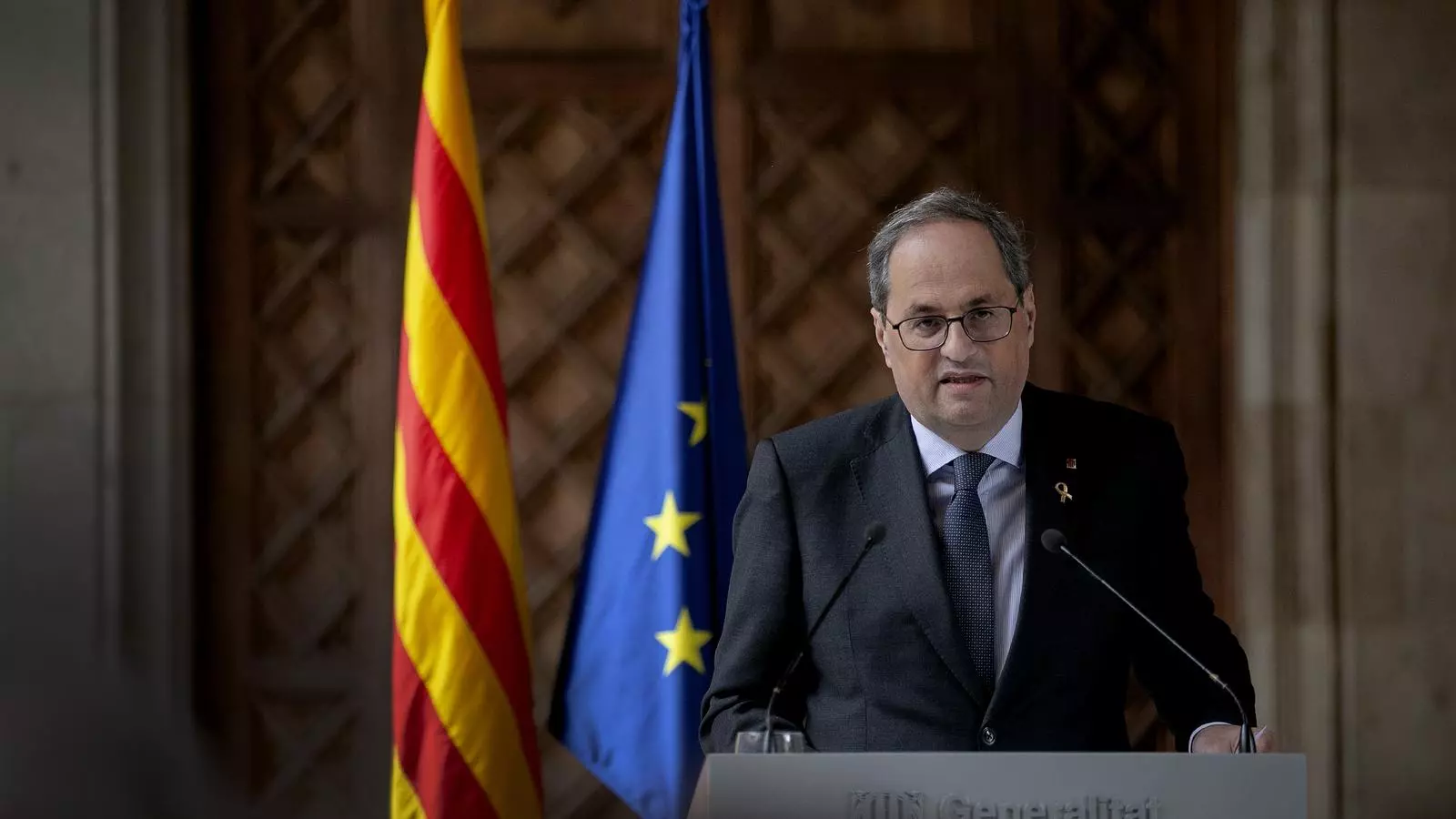 Compareixença del president de la Generalitat, Quim Torra