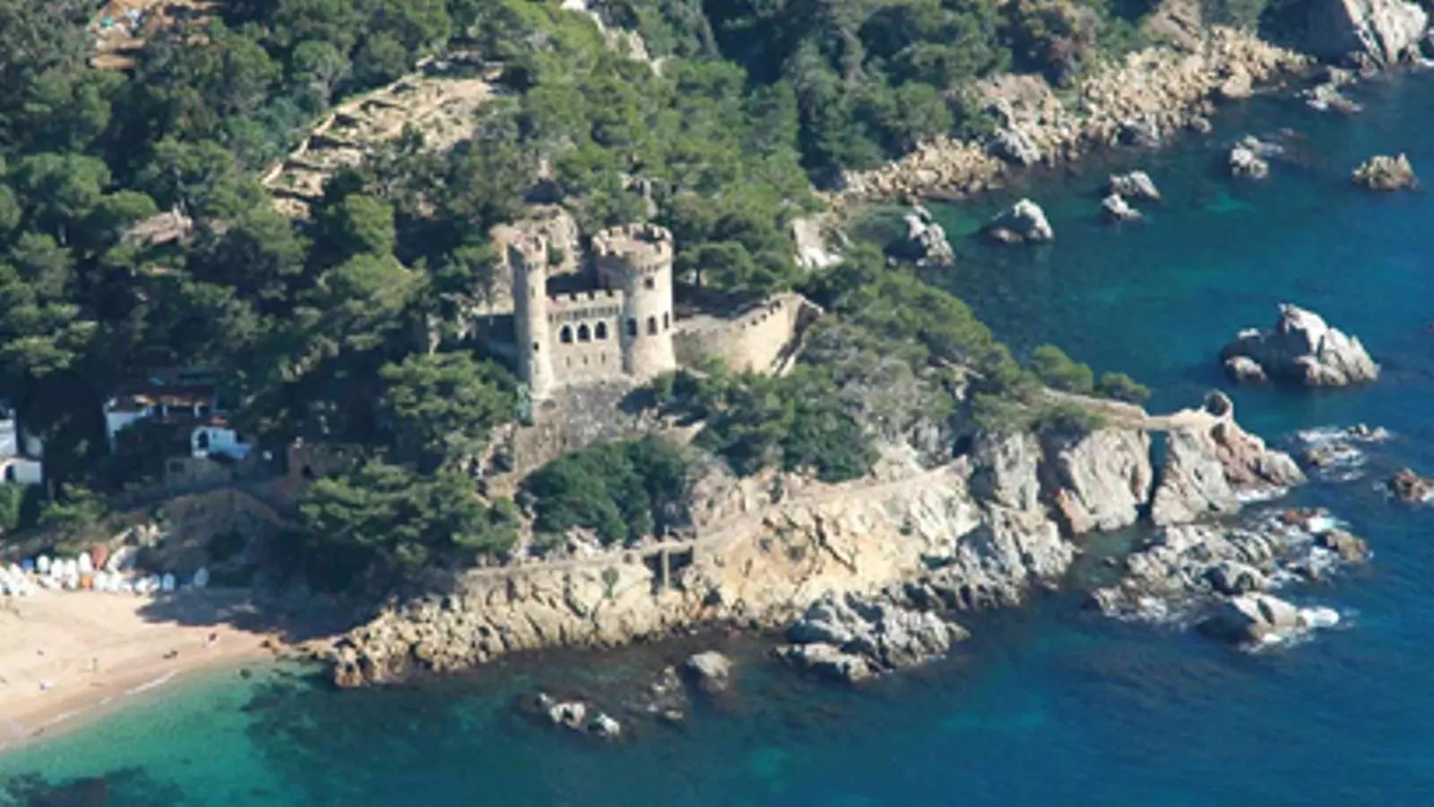 Imatge del cstell d'en Plaja de Lloret de Mar