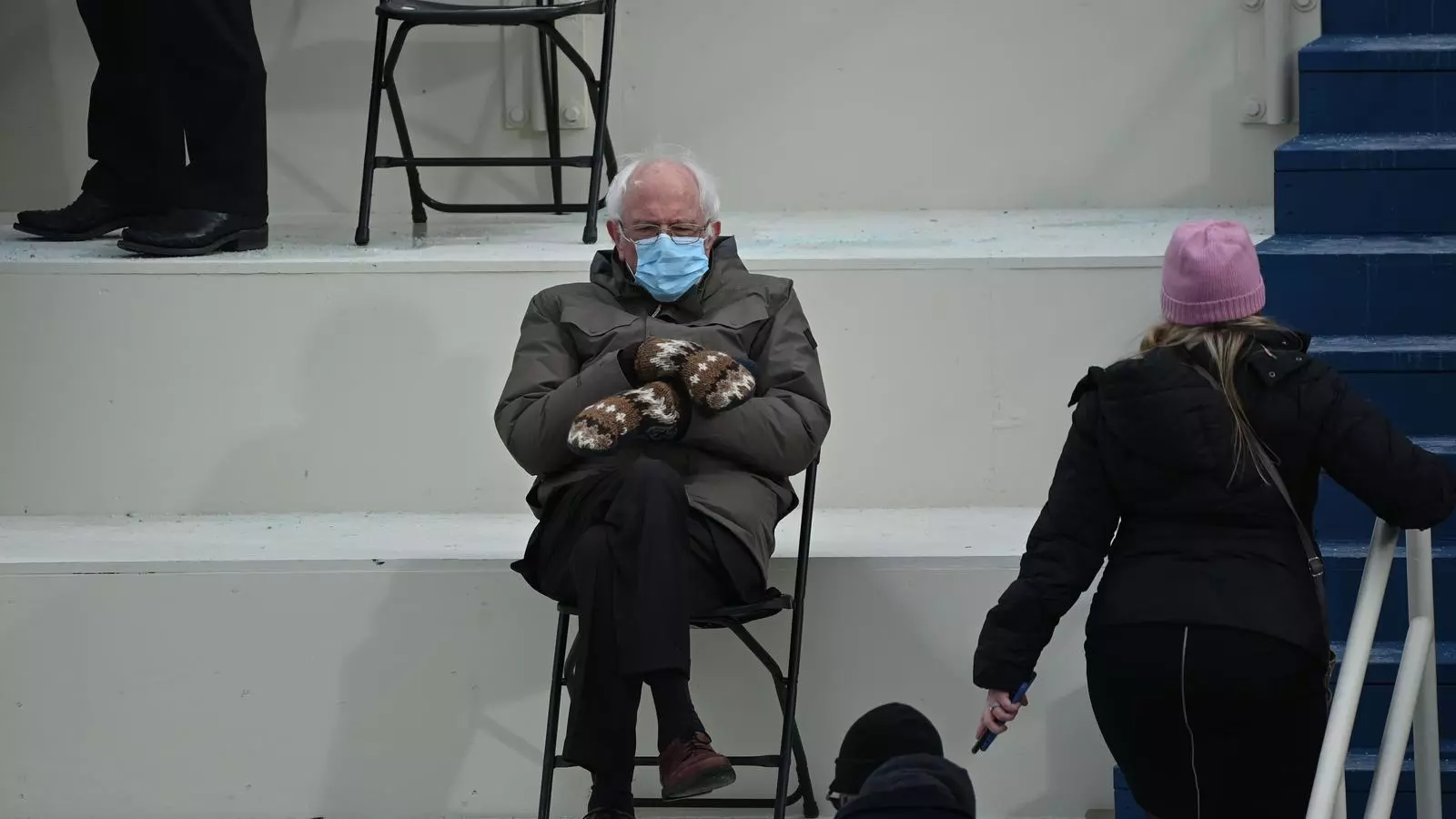 La foto de Bernie Sanders ha desfermat la bogeria d'internet