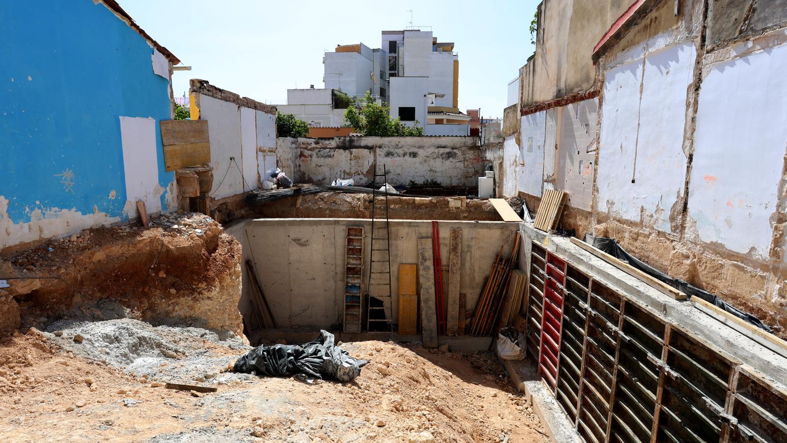 Obres a Son Espanyolet, a Palma.