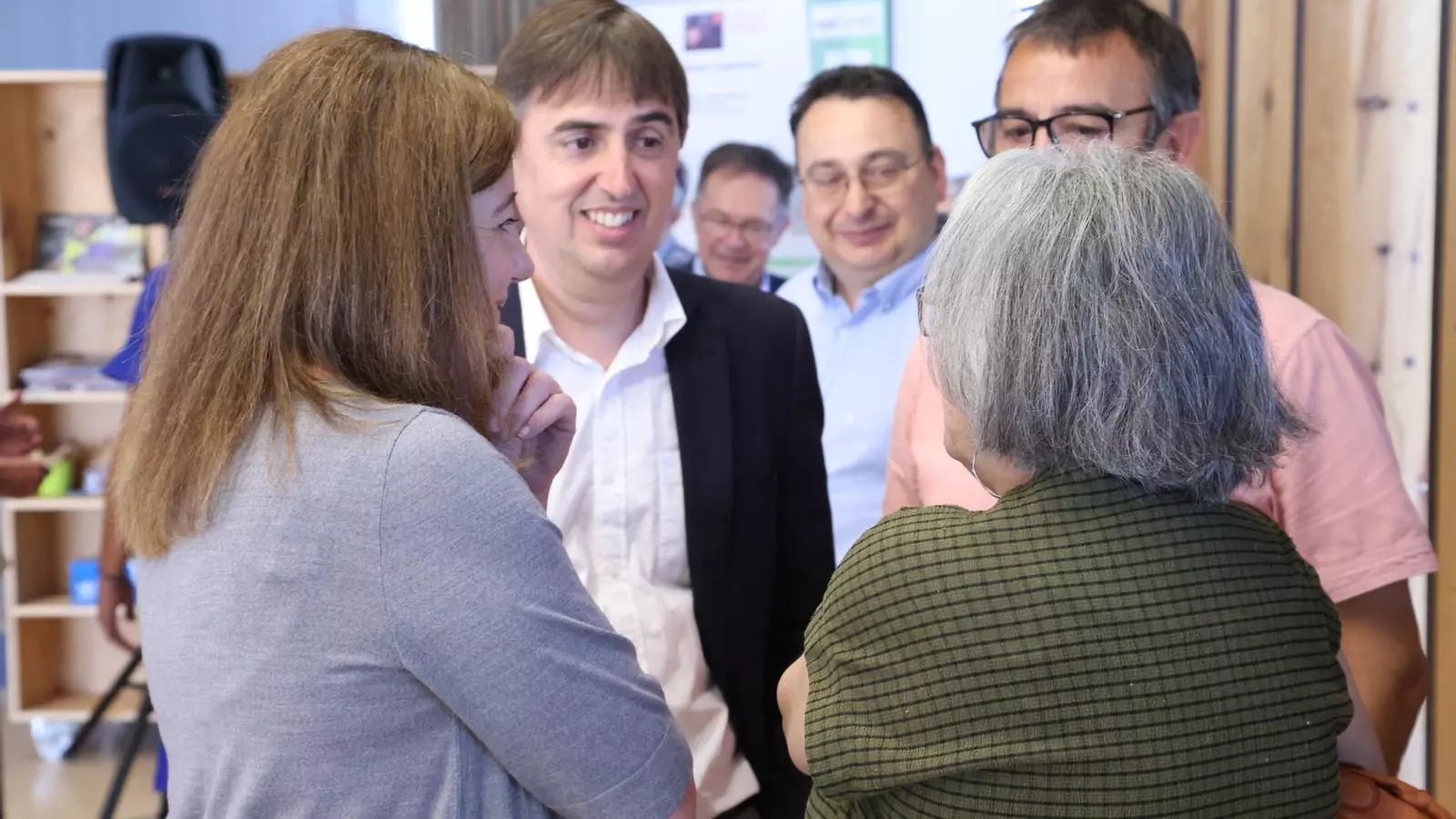 La presidenta del Govern, Francina Armengol, després de la reunió.