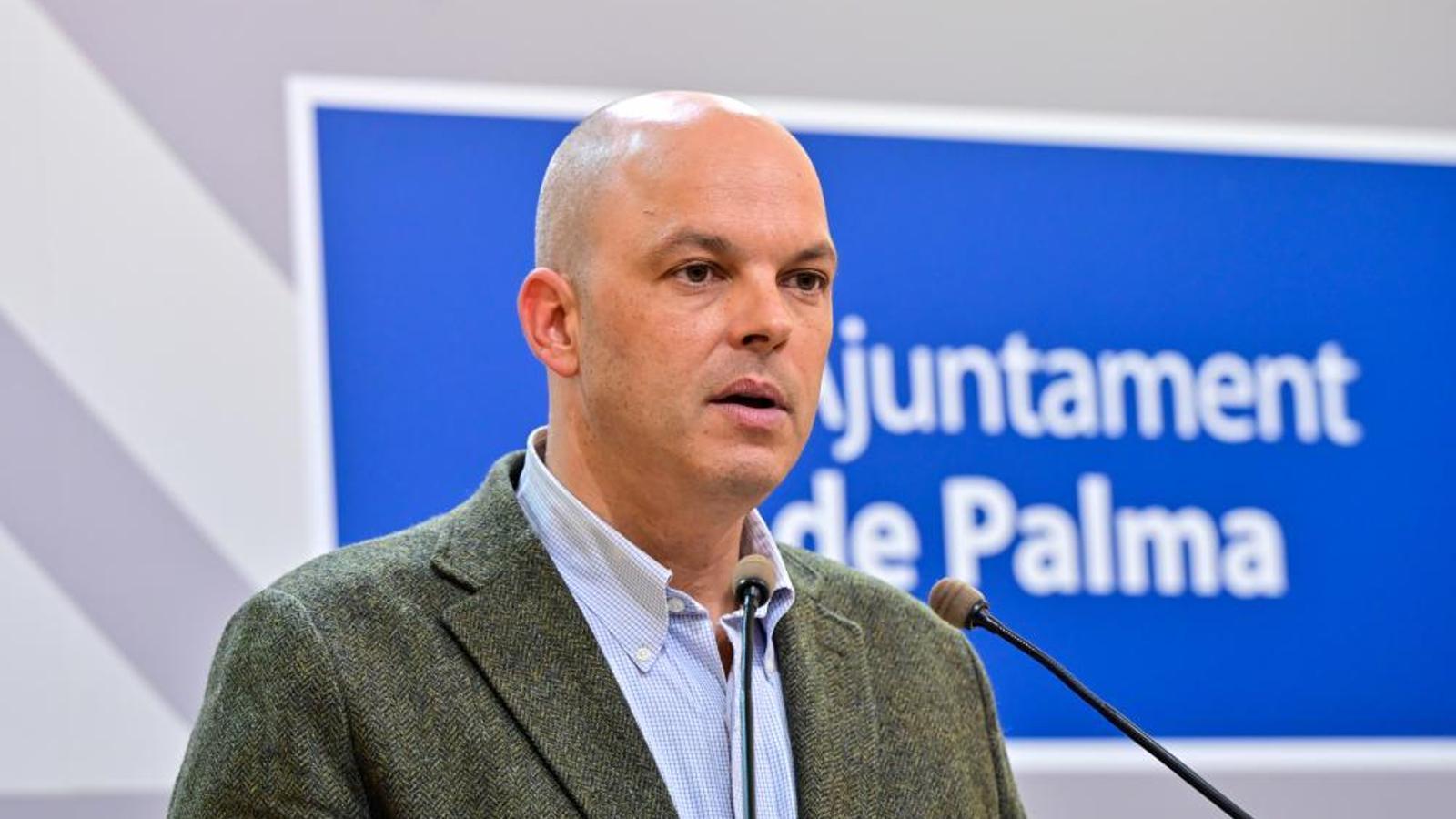 The councilor for Urban Planning of the Palma City Council, Oscar Fidalgo.