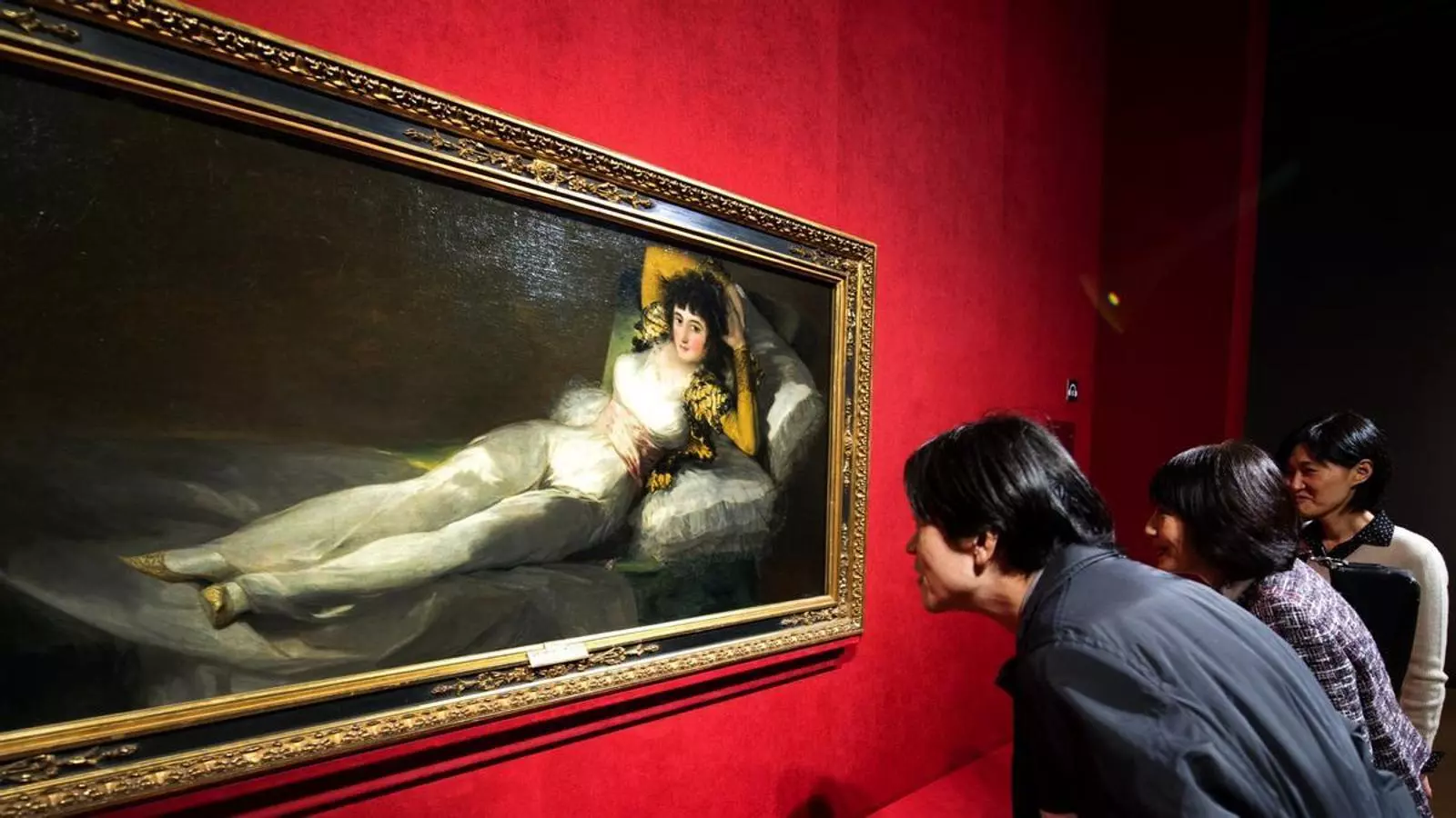 " La maja vestida " de Goya