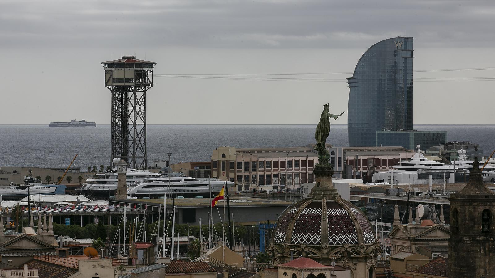 Vista panoramica de Barcelona