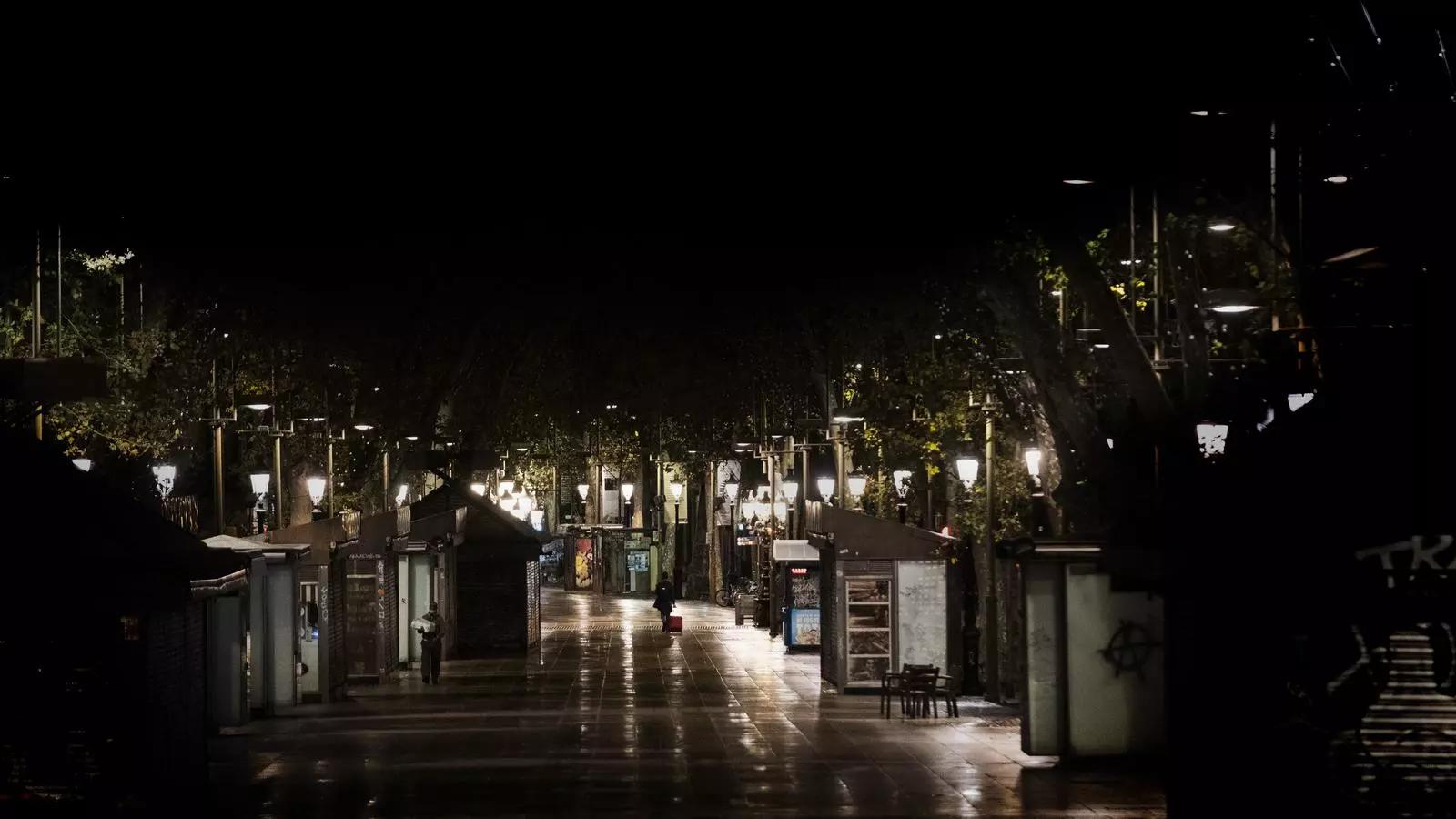 La Rambla de Barcelona, escenari de novel·la negra.