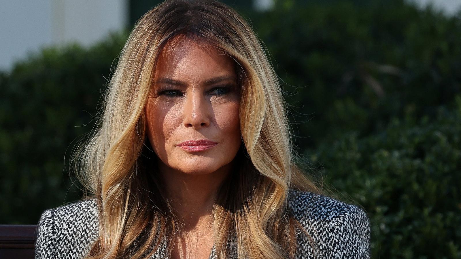 The first lady of the USA, Melania Trump.