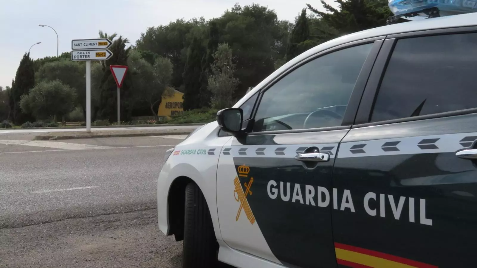 Una patrulla de la Guàrdia Civil a Menorca.