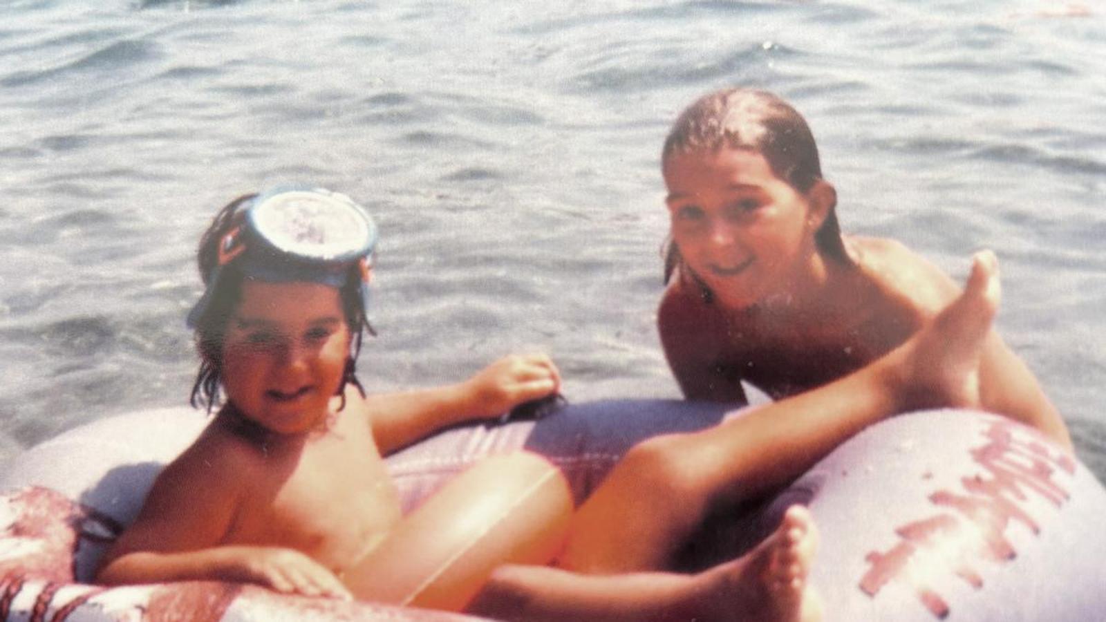 Marta Buchaca as a child