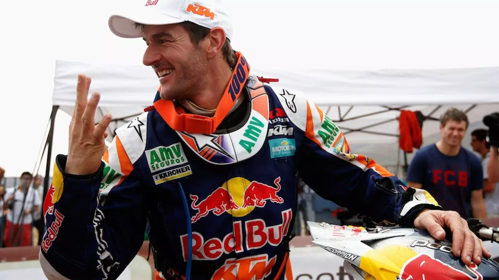 Marc Coma, campió del Dakar 2014 / DEAN MOUTHAROPOULOS / GETTY IMAGES