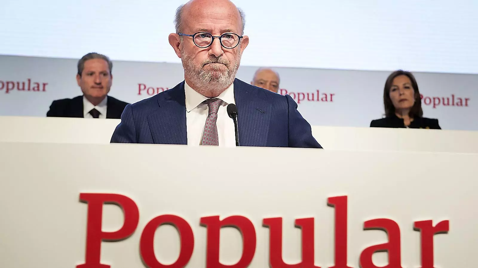 El president del Banco Popular, Emilio Saracho, haurà de decidir a qui ven el banc i en quines condicions.