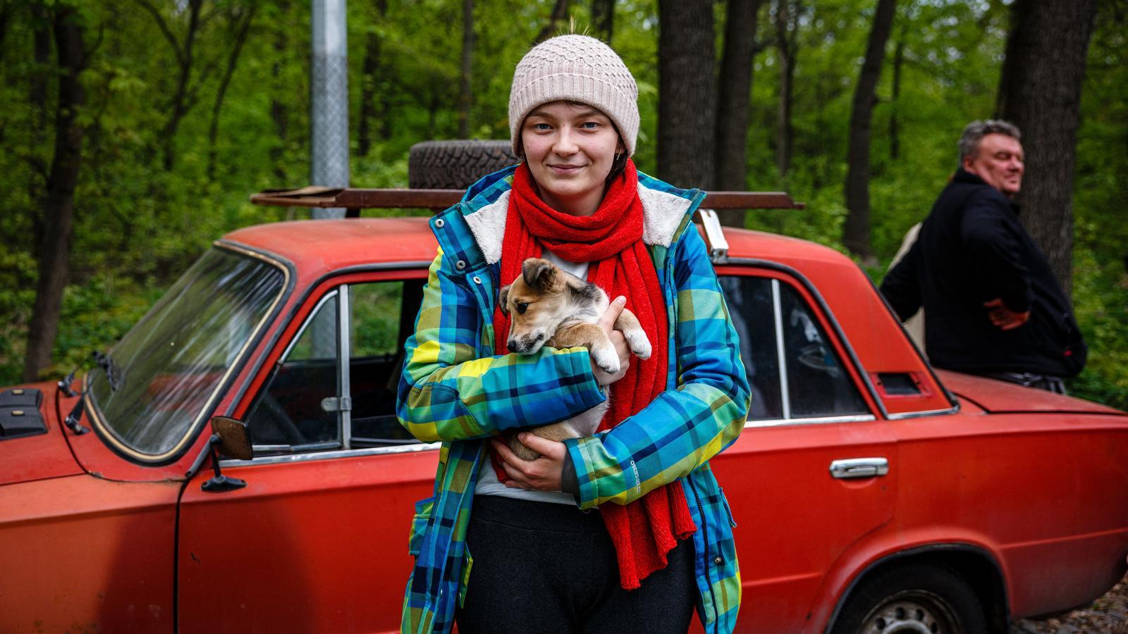 Evacuación en Járkov
