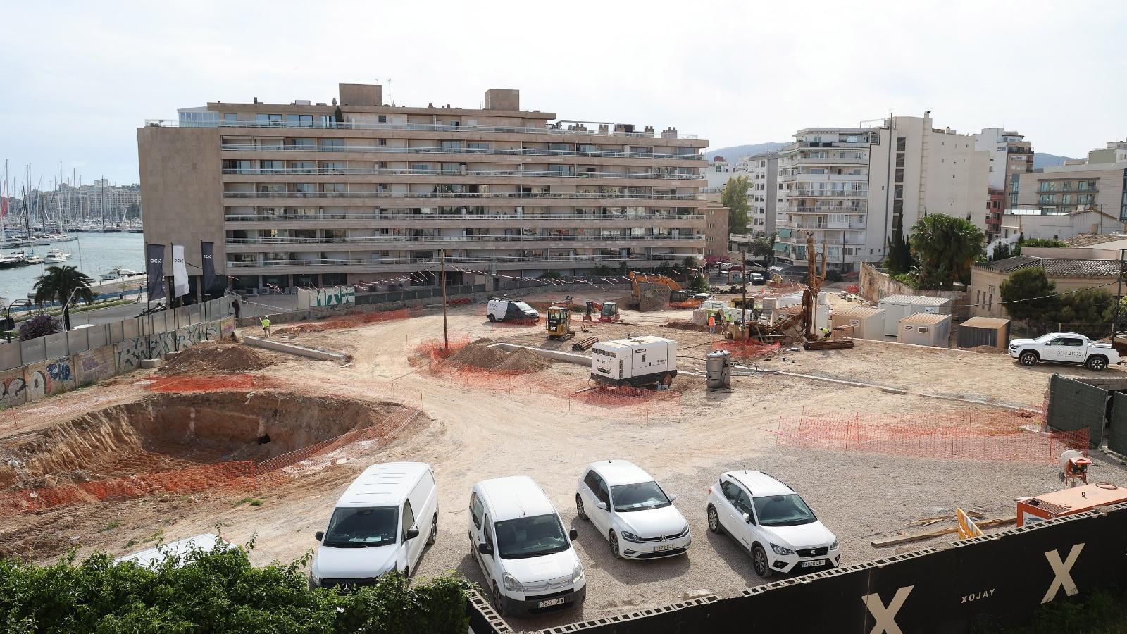 Solar on està projectada la promoció dels pisos de luxe.