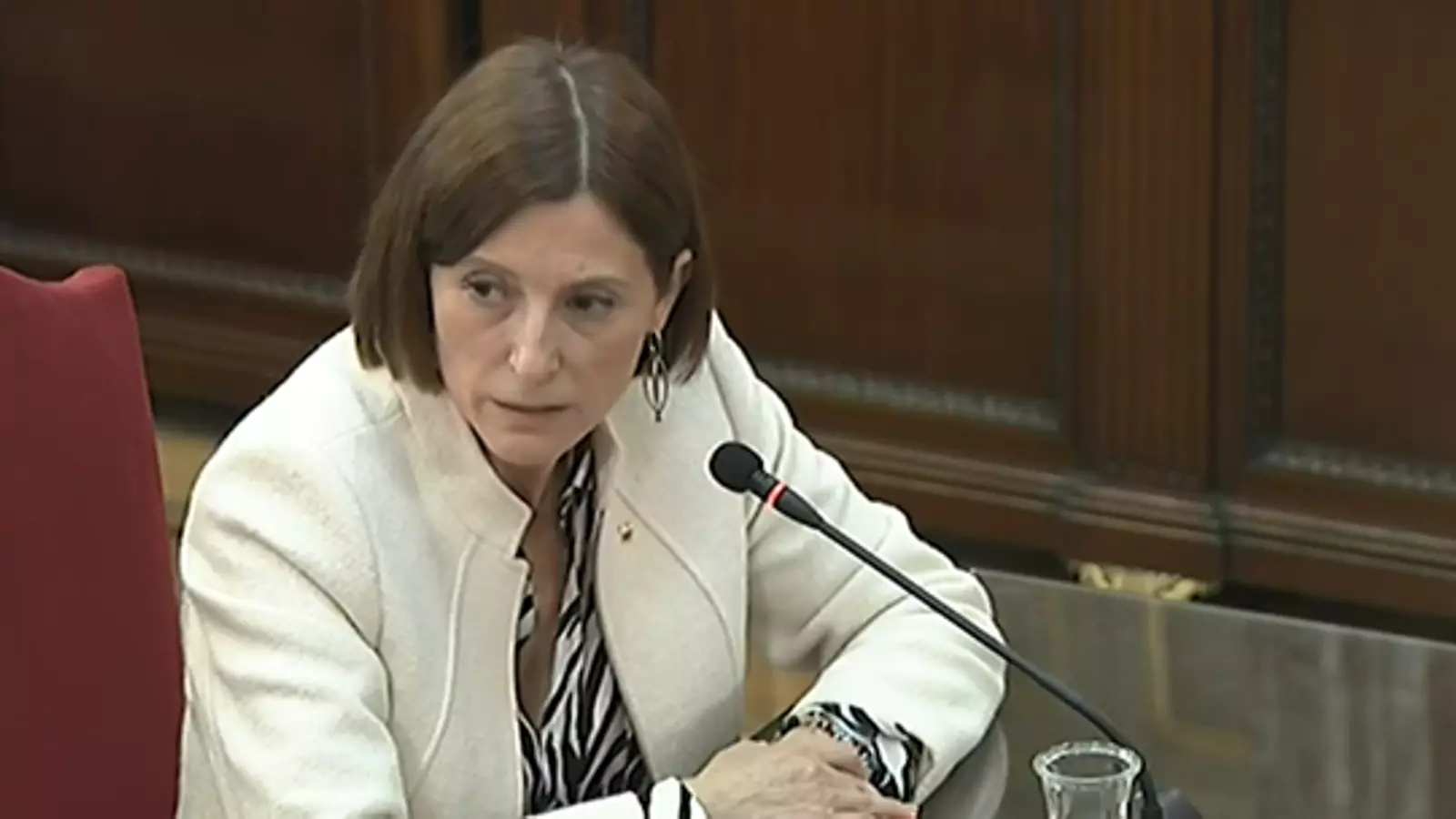 "La mesa no pot limitar el debat parlamentari: Carme Forcadell en 10 frases al Suprem