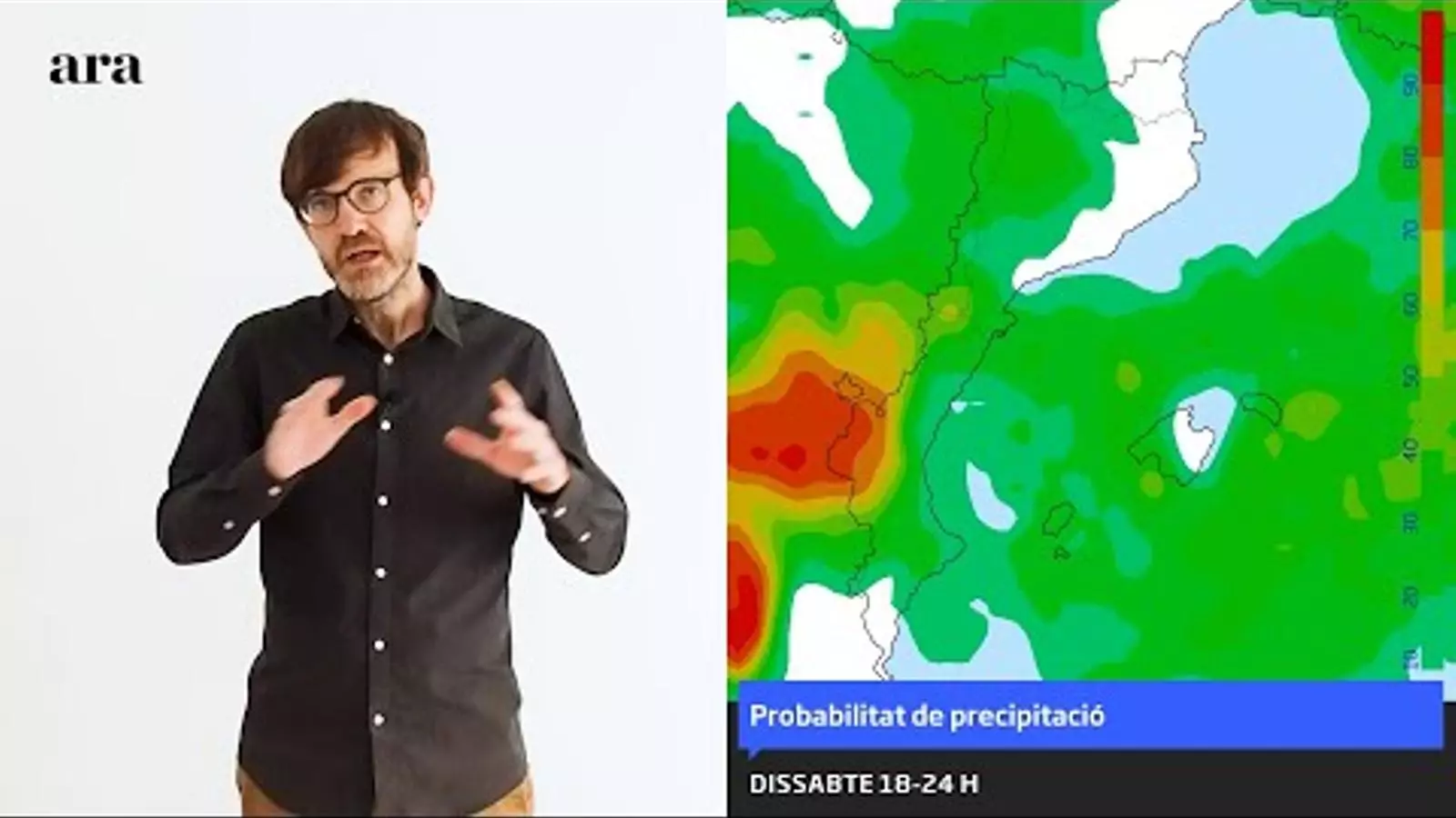 La méteo: núvols i poc fred a l'espera d'un canvi d'any amb temperatures de fins a 20 graus