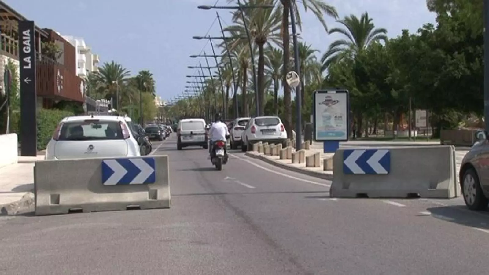 El pont de sa Llavanera tallat al trànsit pesat