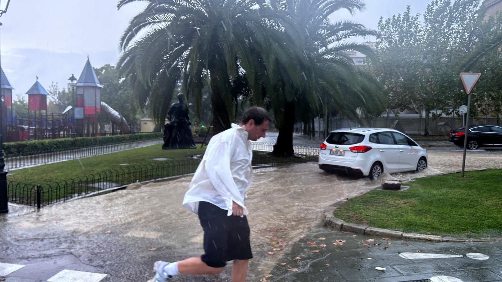 Das Unwetter vom Montag in Palma.
