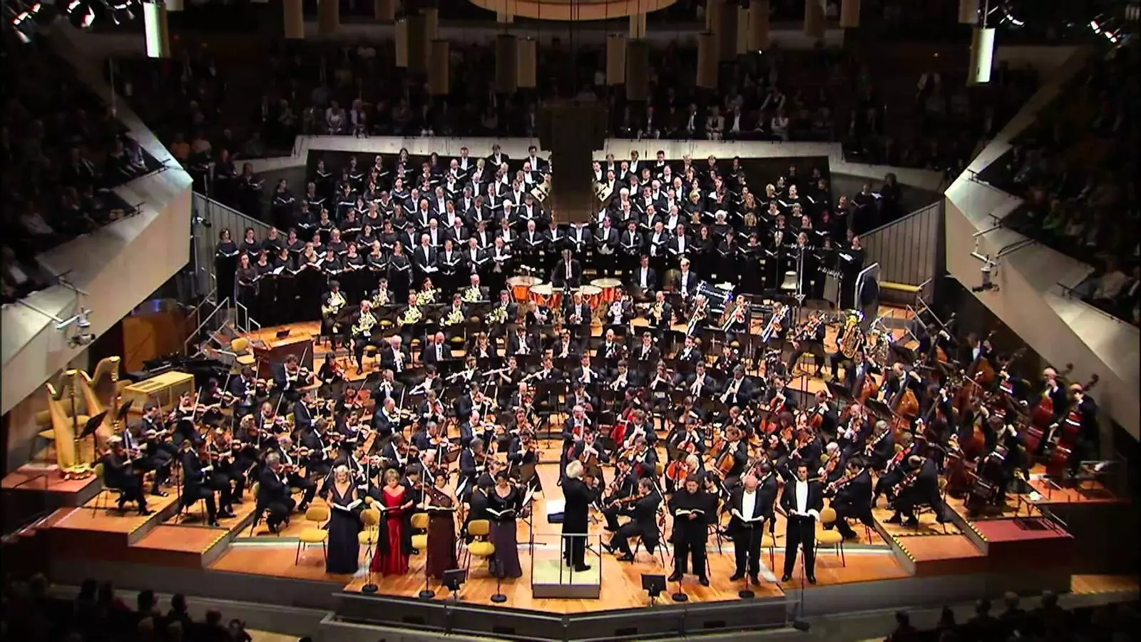 Imatge d'arxiu de l'orquesta Filharmònica de Berlín. / Berlin Philarmoniker