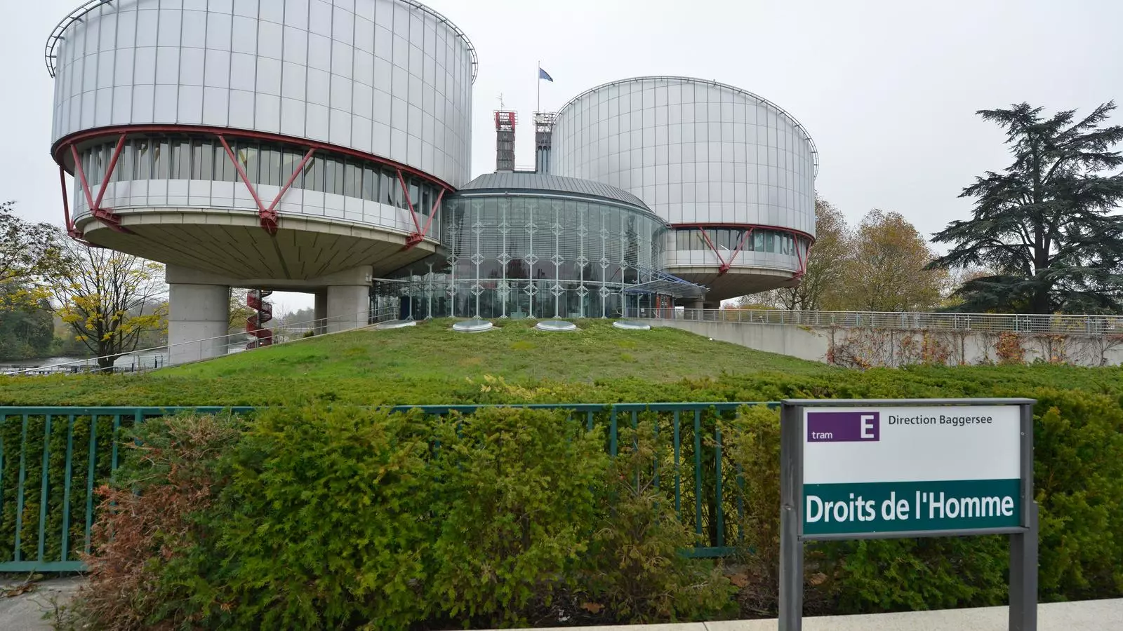 Imagen de archivo del Tribunal Europeo de Derechos Humanos en Estrasburgo