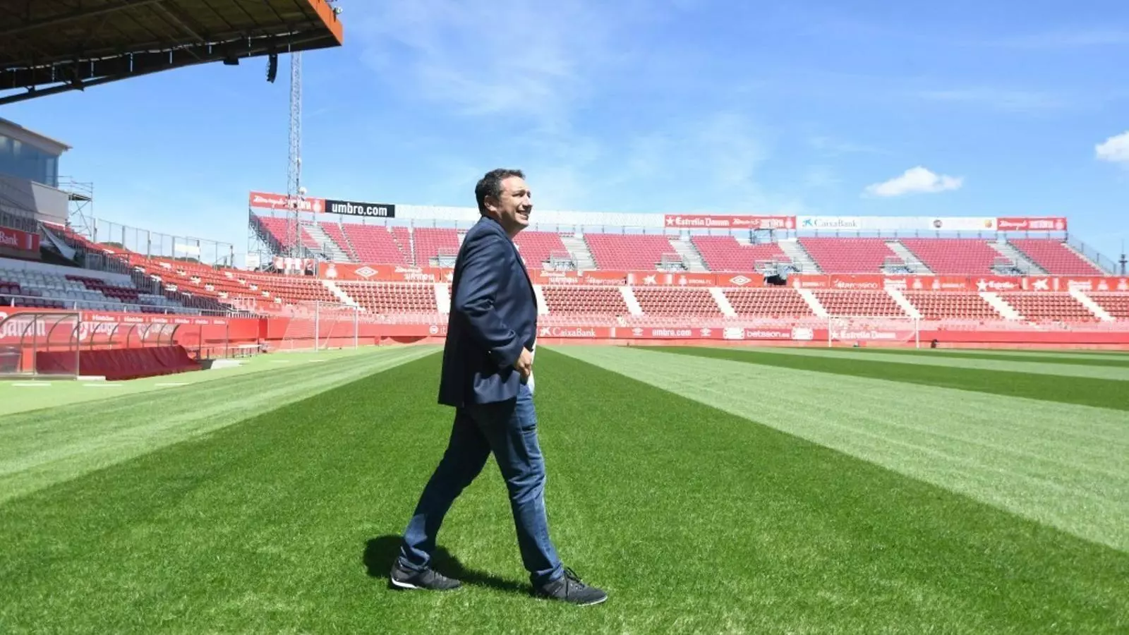 Eusebio Sacristán, a Montilivi