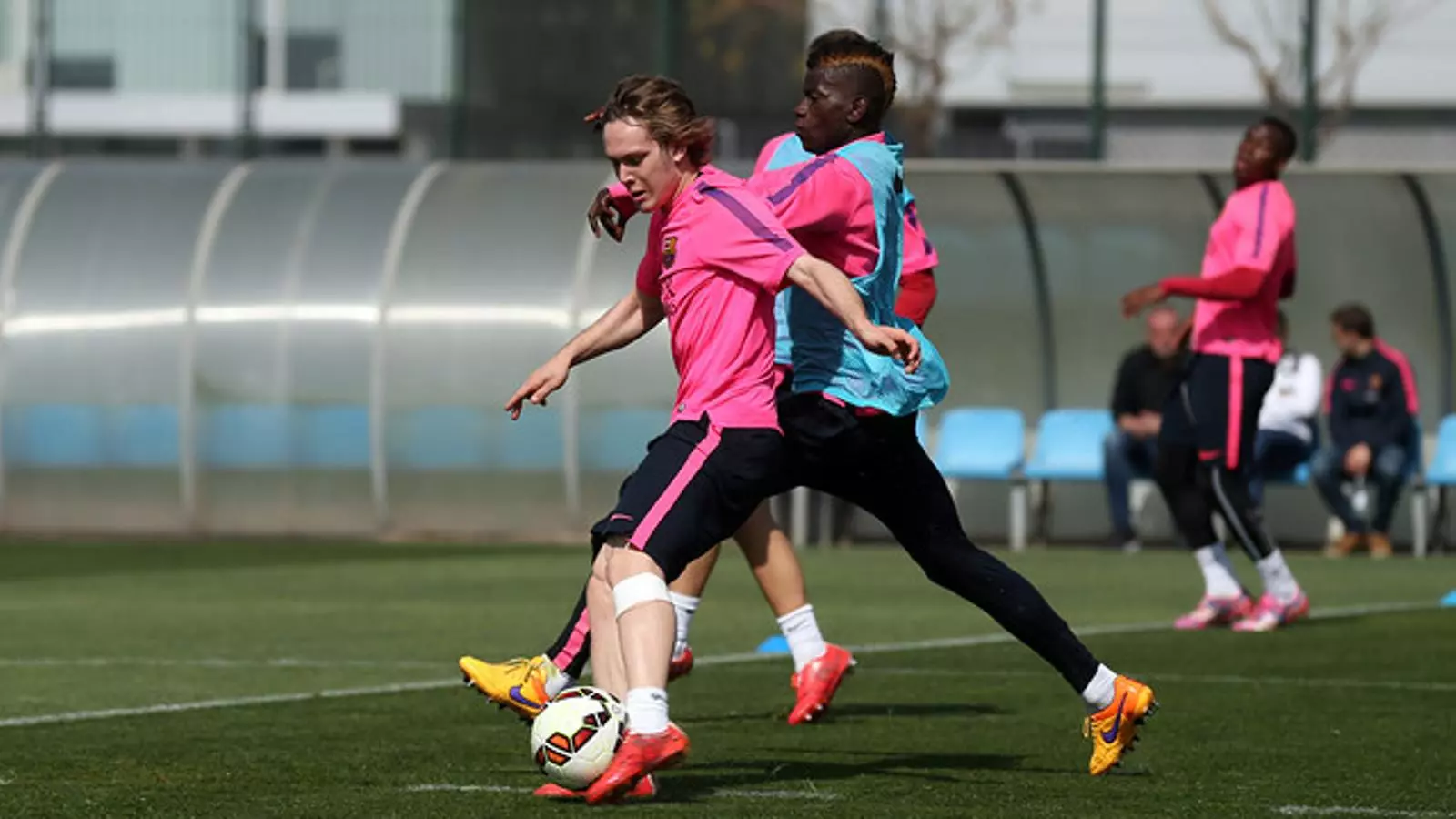 Halilovic torna a la convocatòria del filial blaugrana / MIGUEL RUIZ / FCBARCELONA.CAT