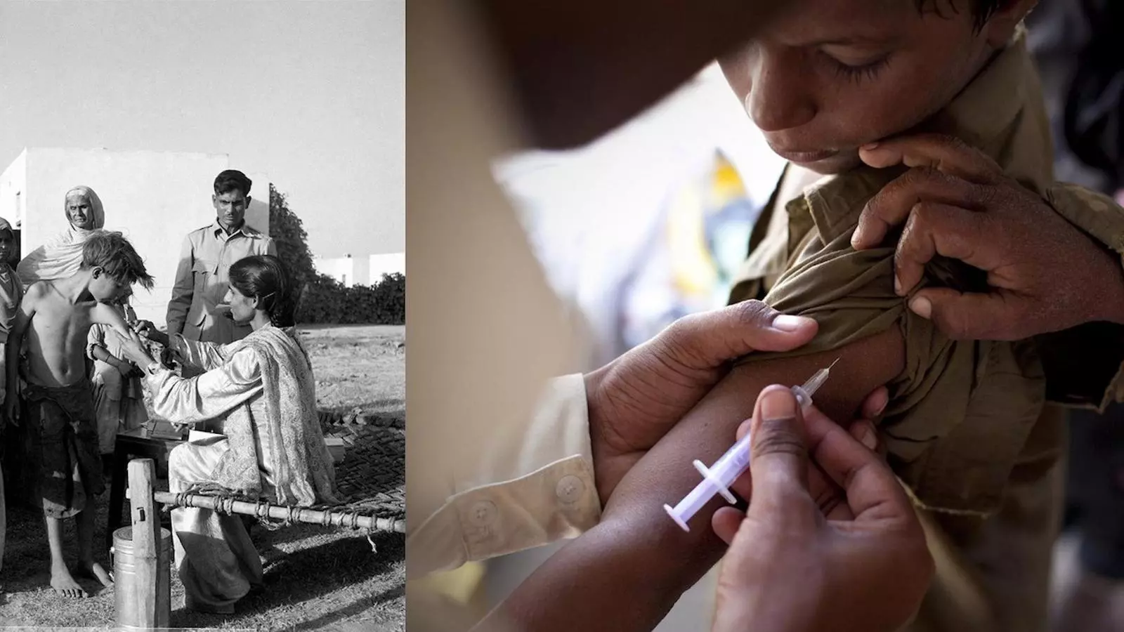 Imatge del projecte 'Then and now'. / UNICEF