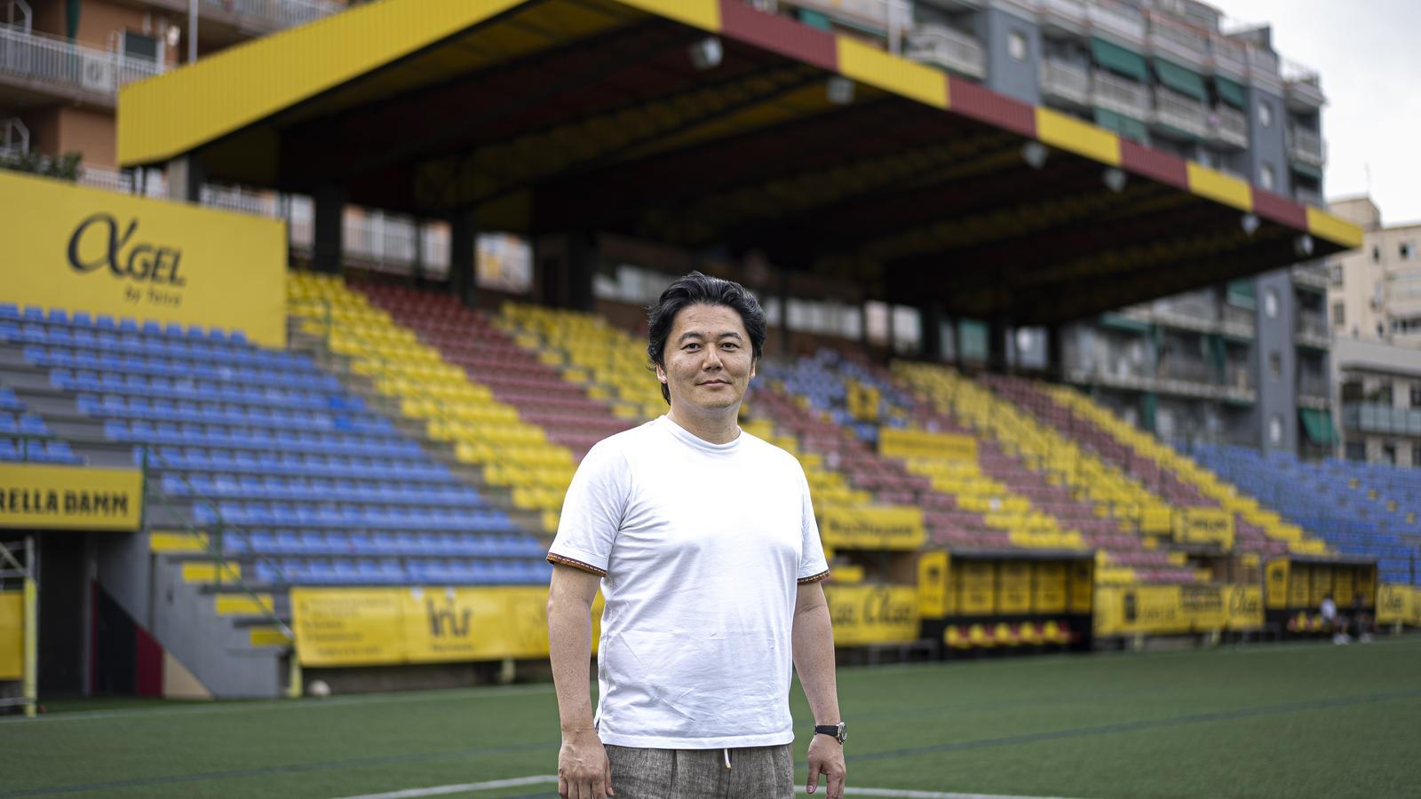 Taito Suzuki, president of the San Andrés EU.