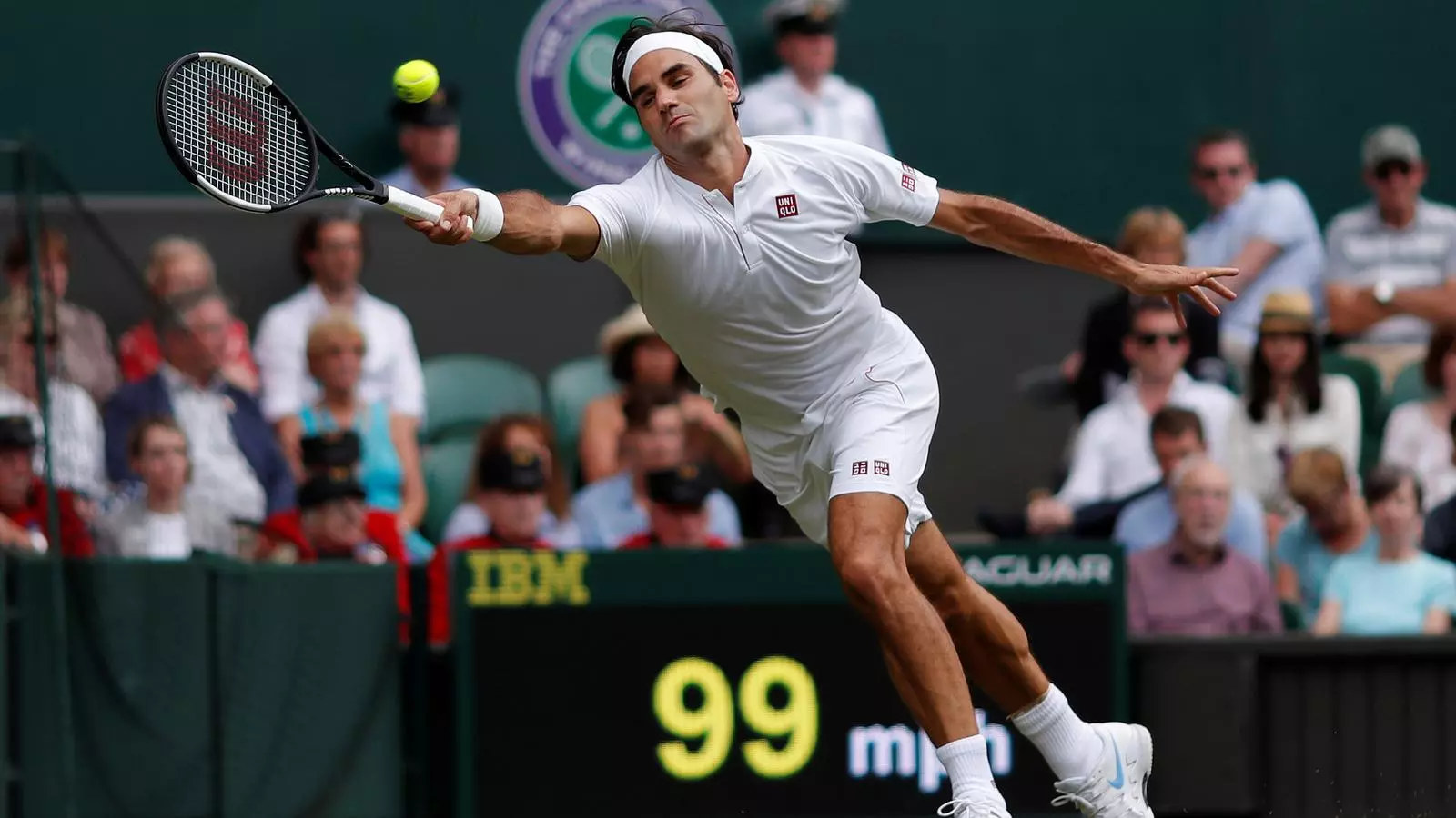 Roger Federer contra Lukas Lacko