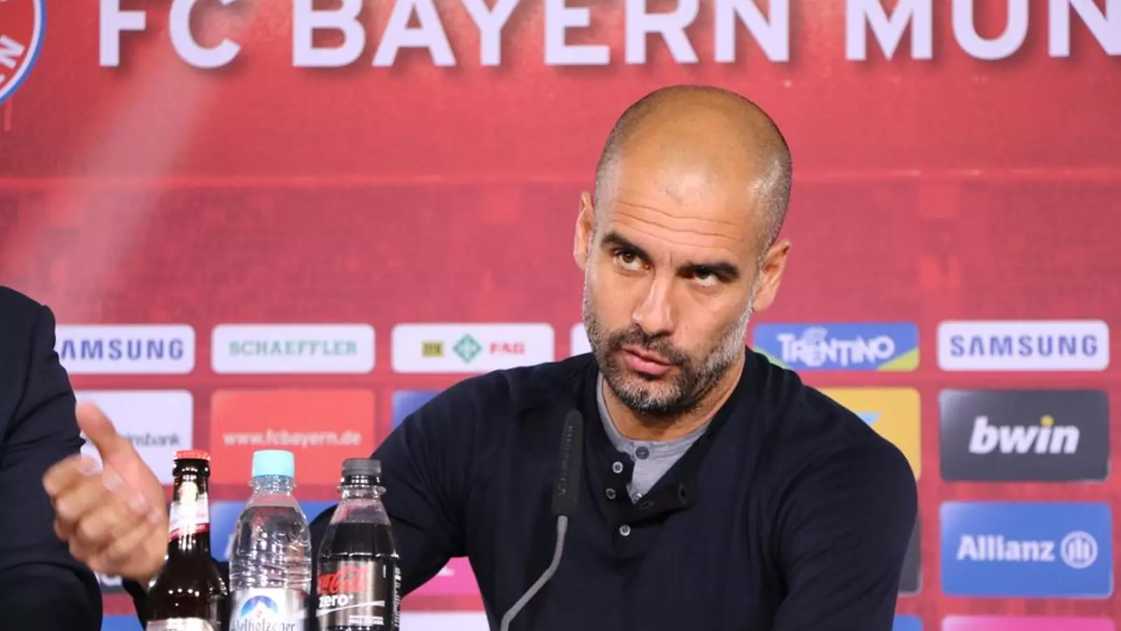 Guardiola, en roda de premsa