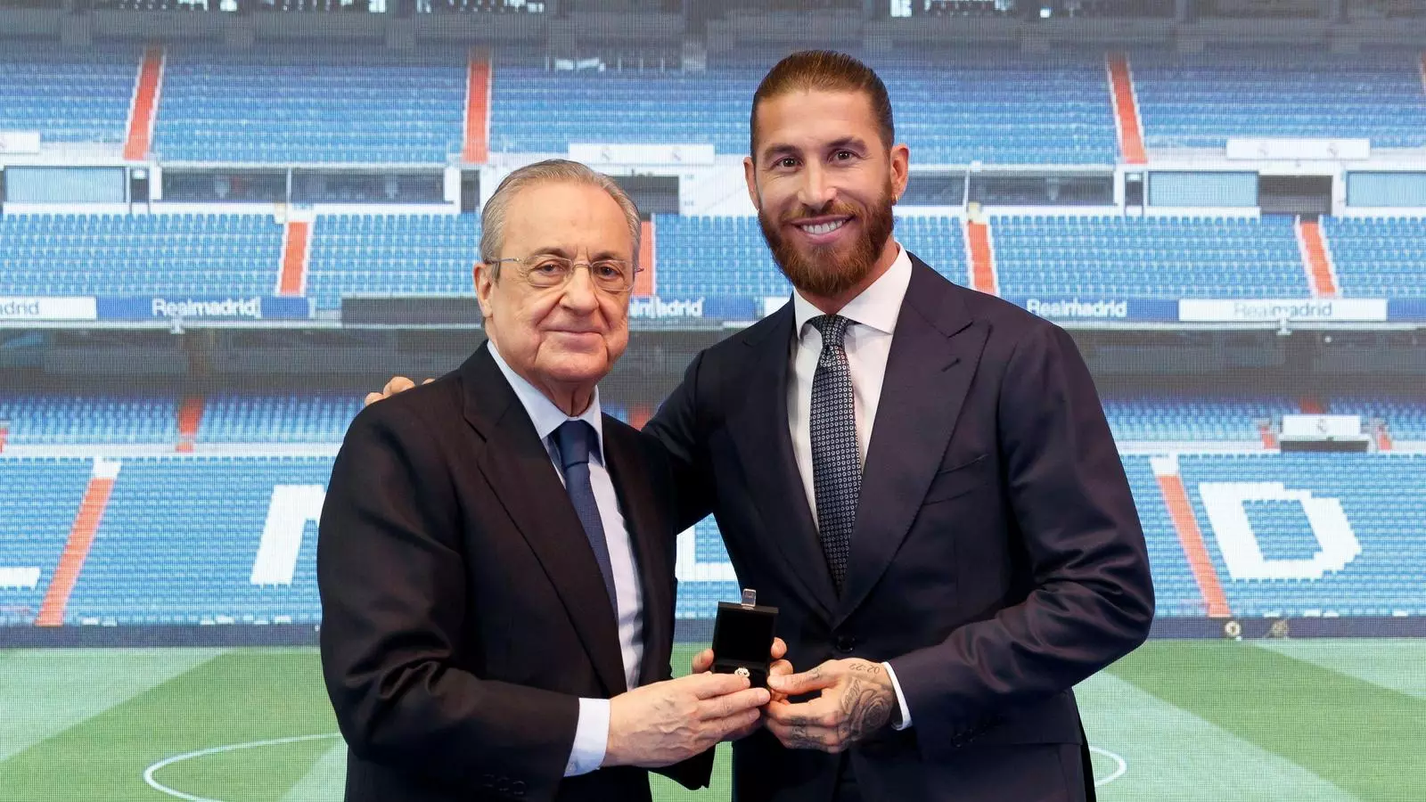 Florentino Pérez i Sergio Ramos