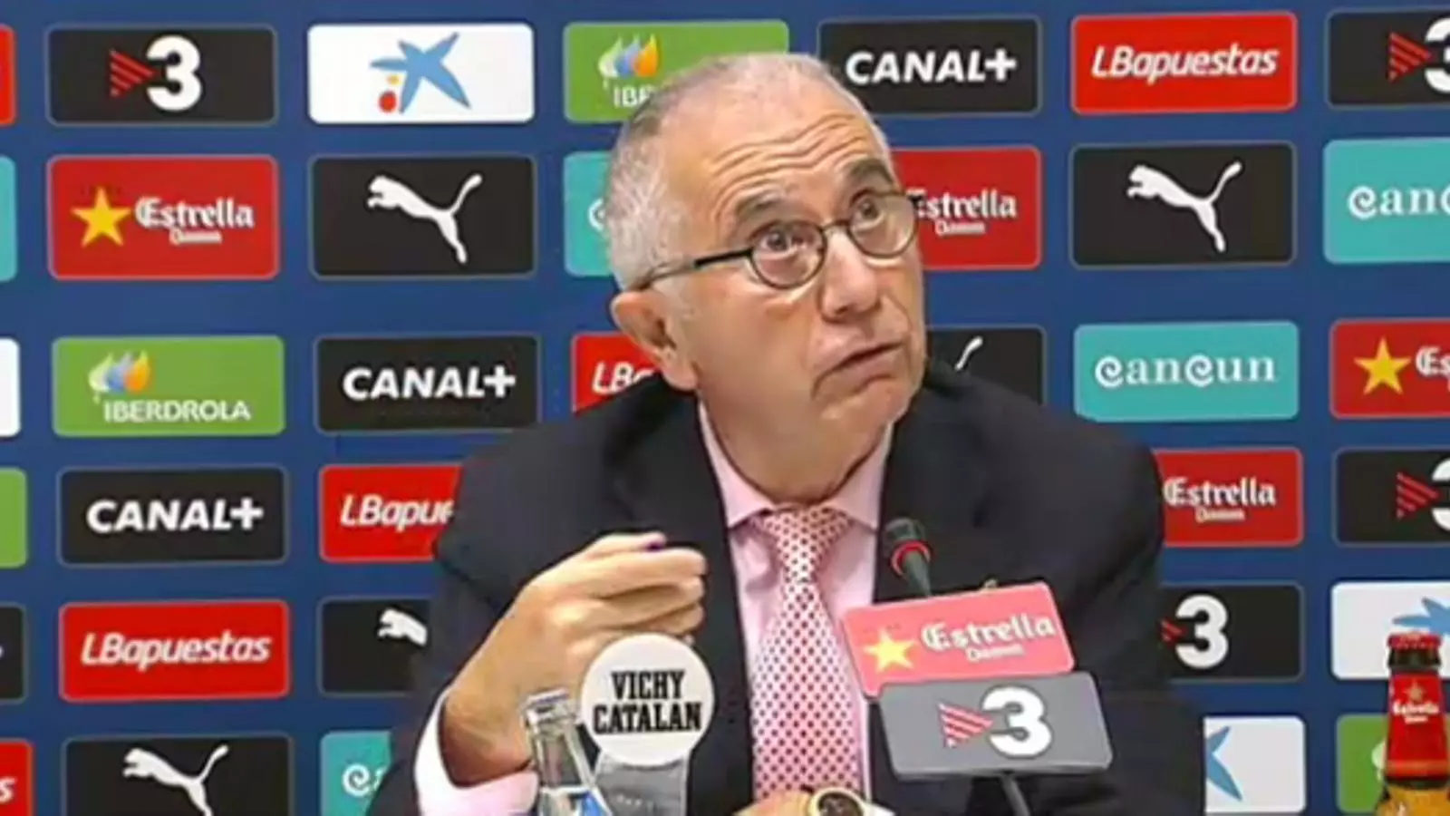 Ramon Condal, durant la roda de premsa