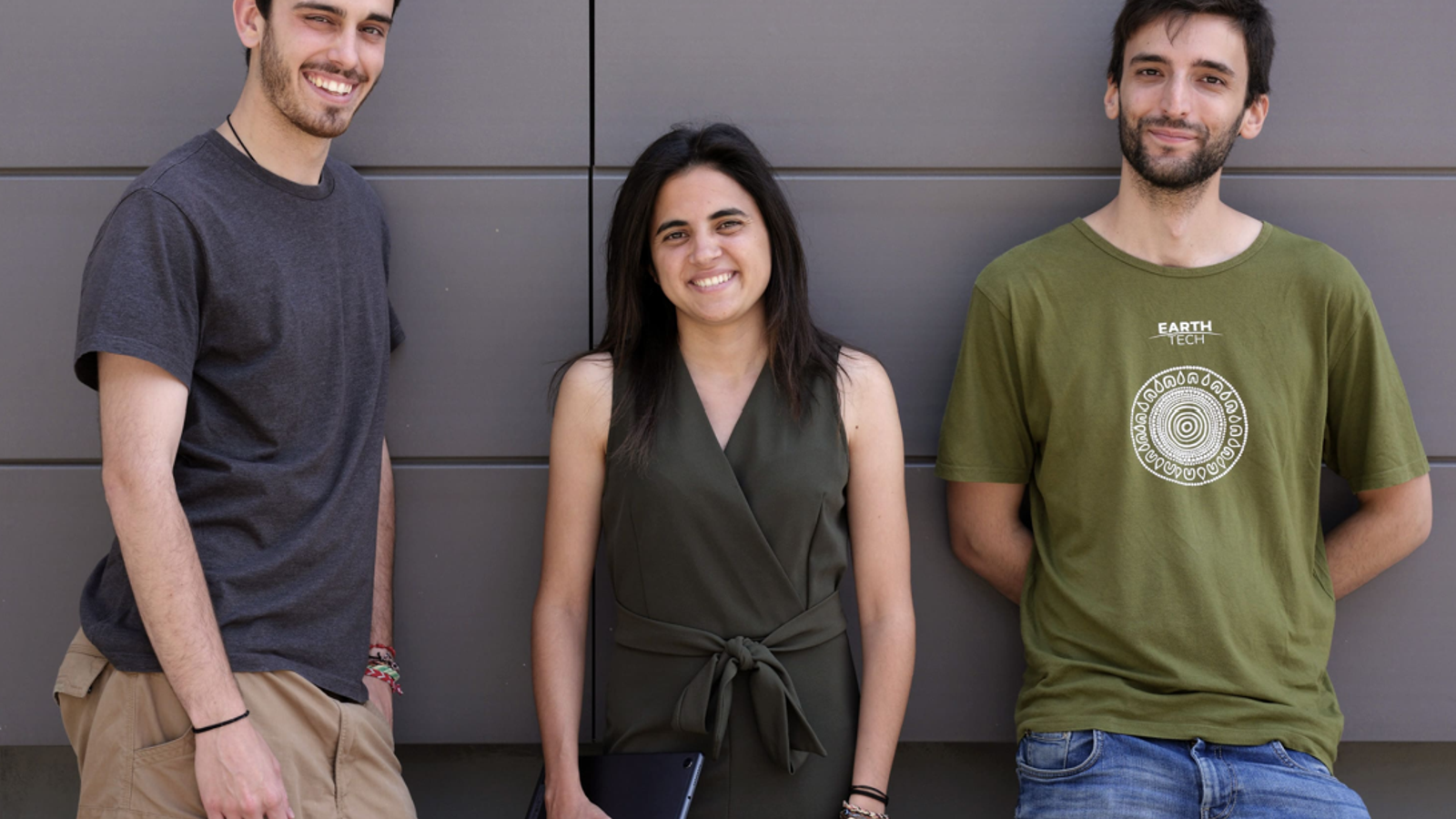 Gerard Pinar Baillés, Isabel García Baños y Adrià Roca Gervilla, confundadores de Bleta.