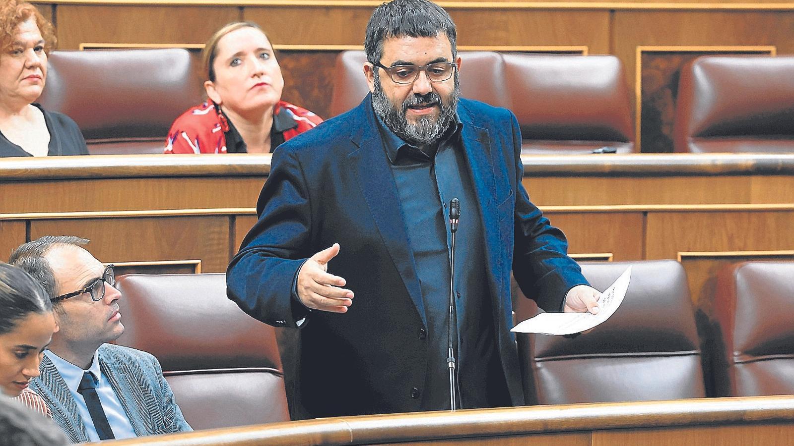 The deputy Vicenç Vidal in a file image.