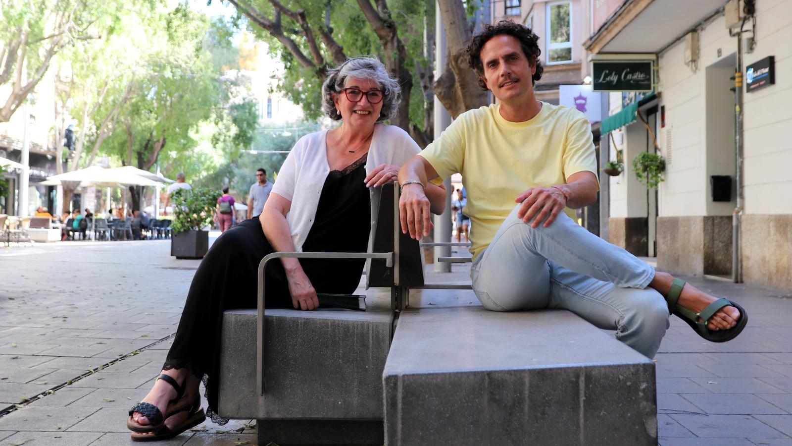 Pilar González and David Pujol.