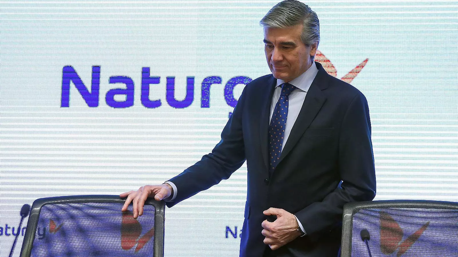 El president executiu de Naturgy, Francisco Reynés, ahir durant la presentació de resultats de l’any 2018.