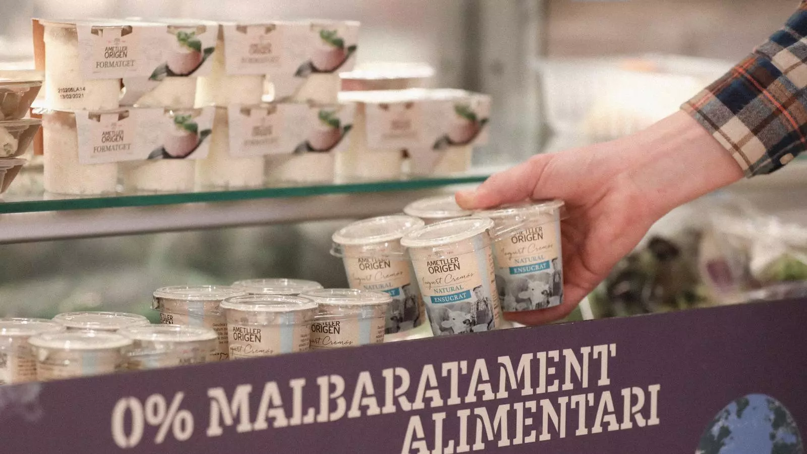 Ametller està al cent per cent compromesa amb el zero per cent de malbaratament alimentari